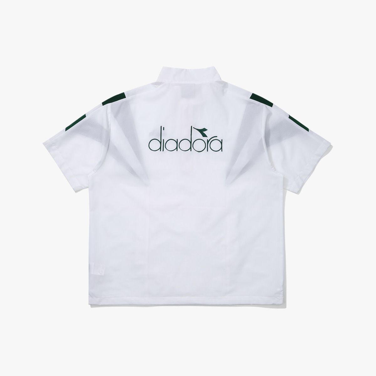 디아도라(diadora) 그랜드슬램 에어리 하프 반팔 아노락 OFF WHITE