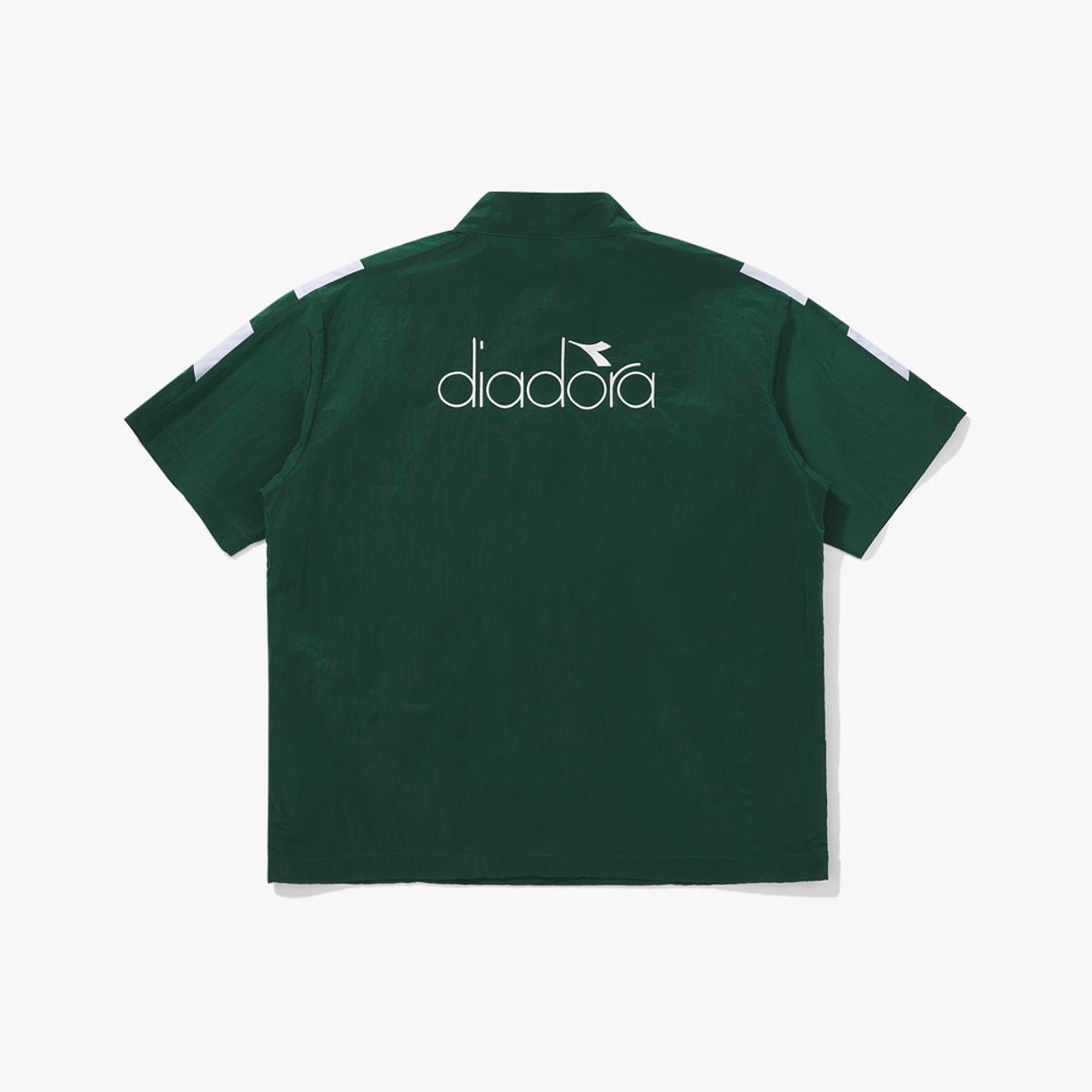 디아도라(diadora) 그랜드슬램 에어리 하프 반팔 아노락 GREEN