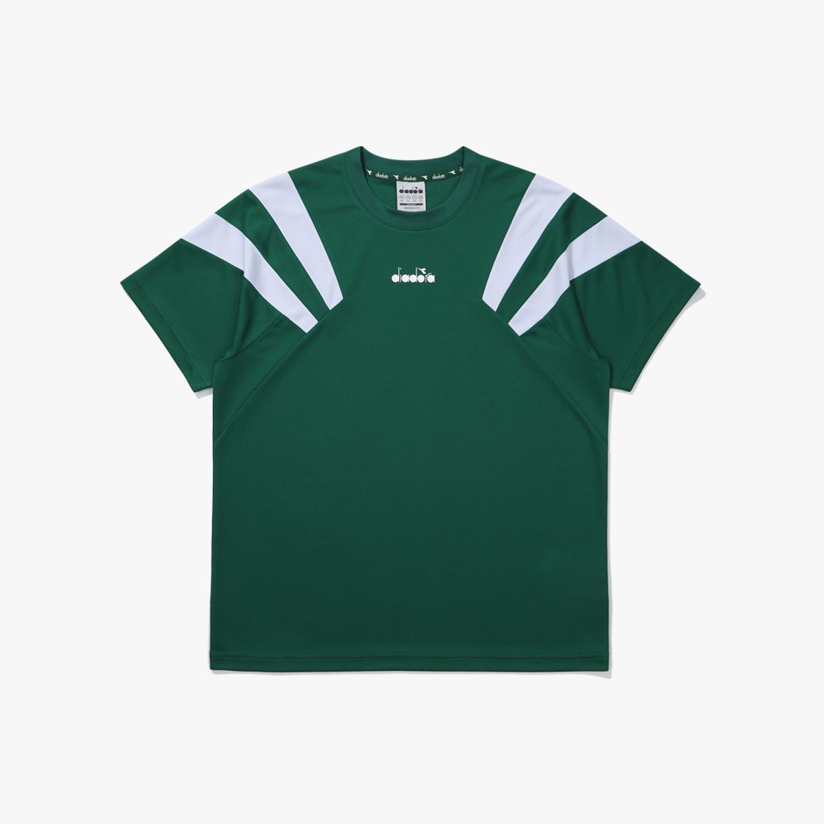 디아도라(diadora) 그랜드슬램 에어리 메쉬 반팔 티셔츠 GREEN
