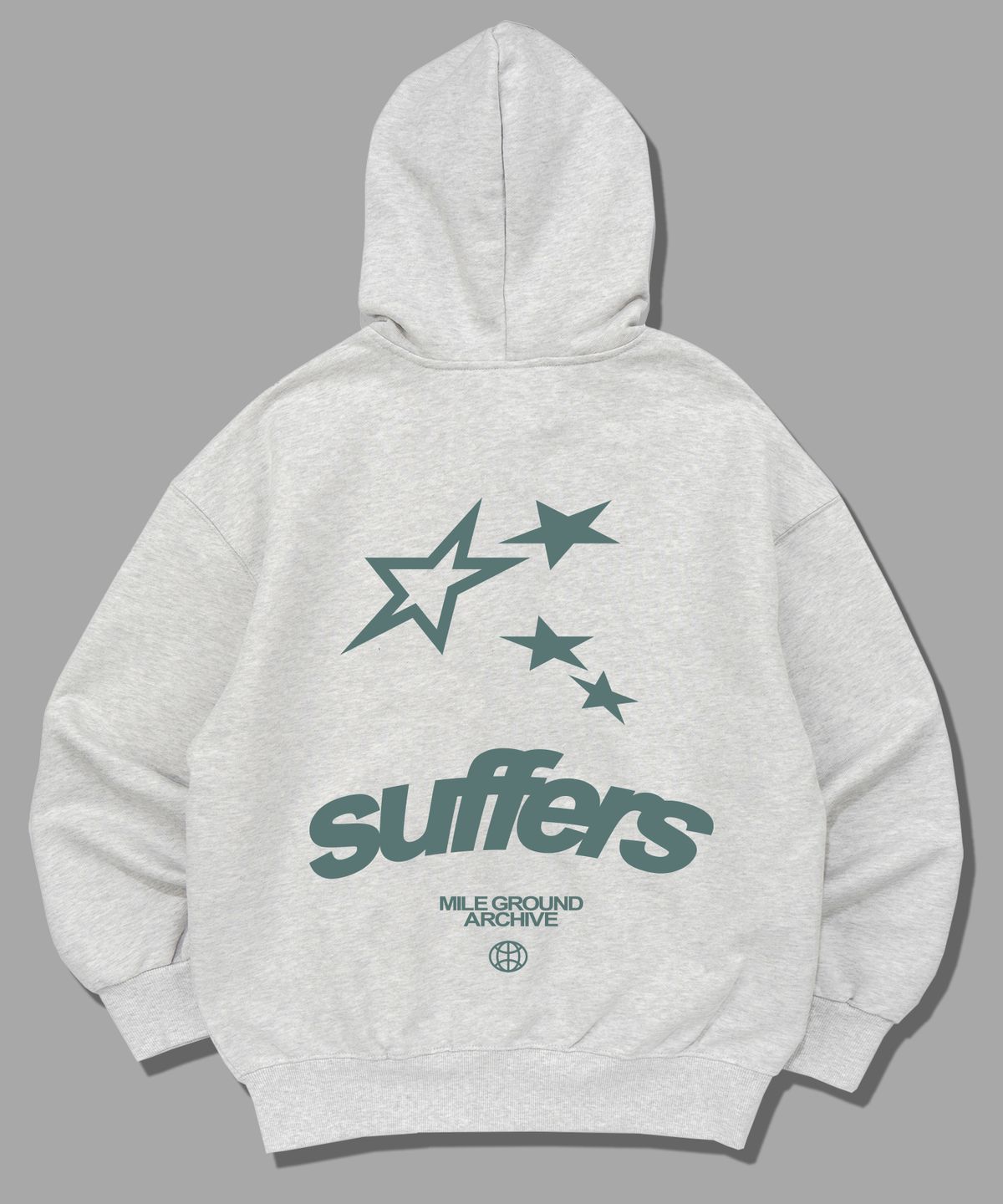 더마일(THEMILE) Surffers Hooded Zip-up [OATMEAL]