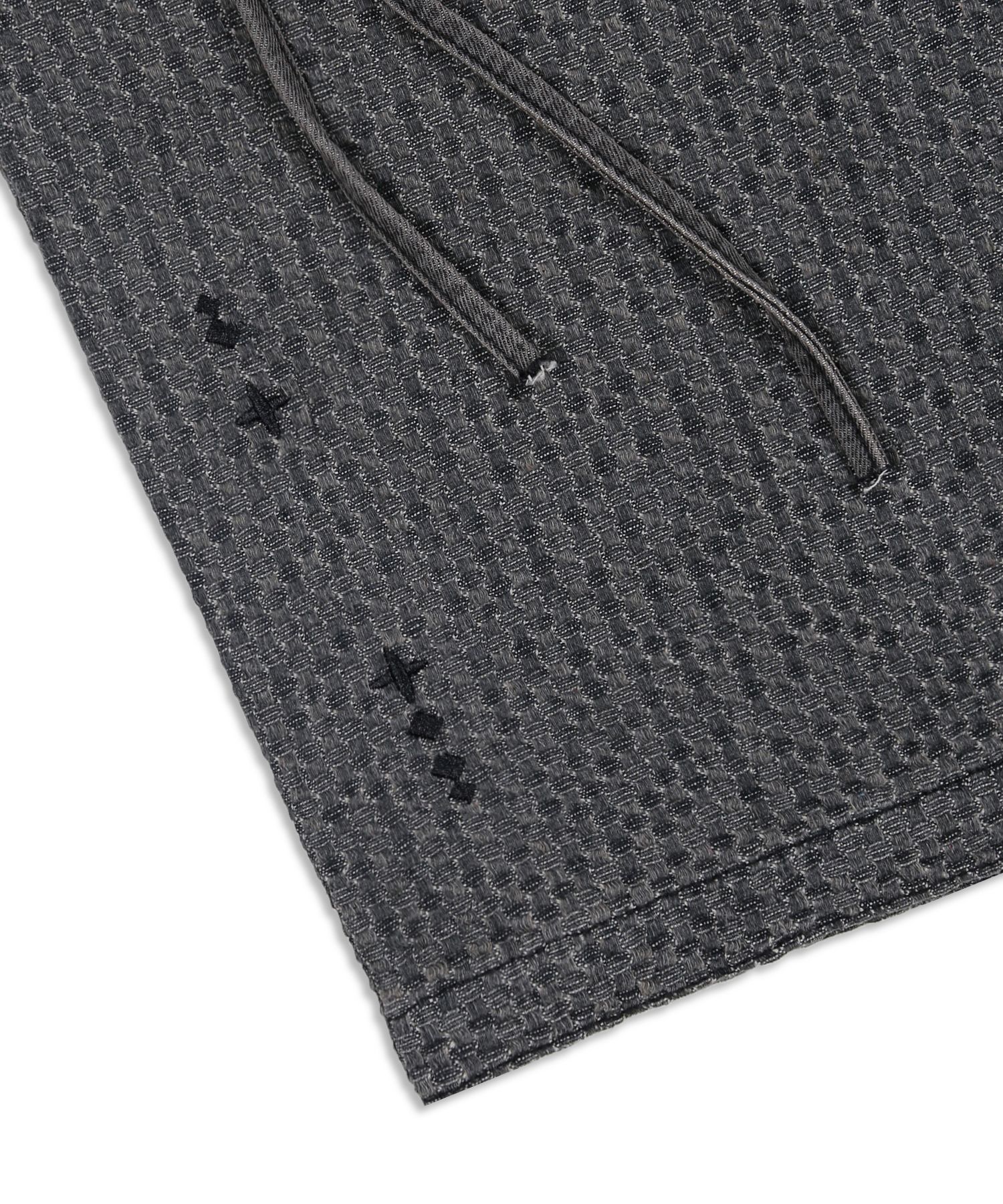 MUSINSA公式 | XTONZ XP282 Square Jacquard Bermuda Denim