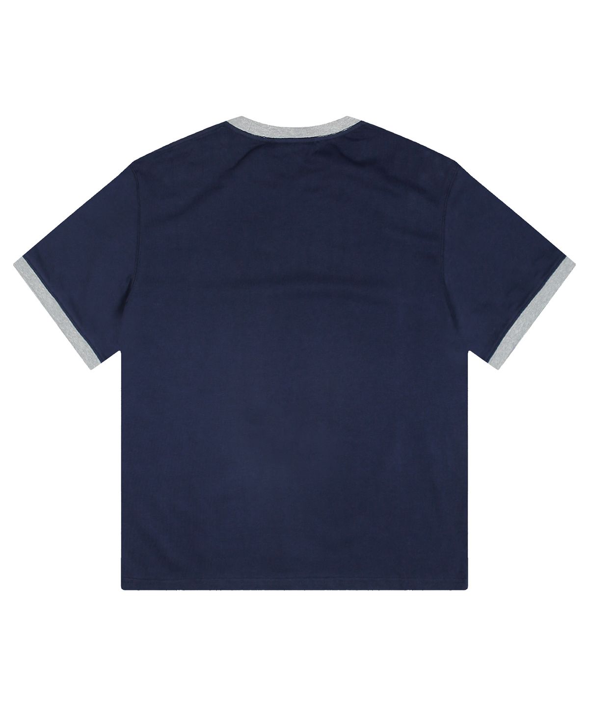 엑스톤즈(XTONZ) XTT137 피어스 베이식 링거 티셔츠 (NAVY)