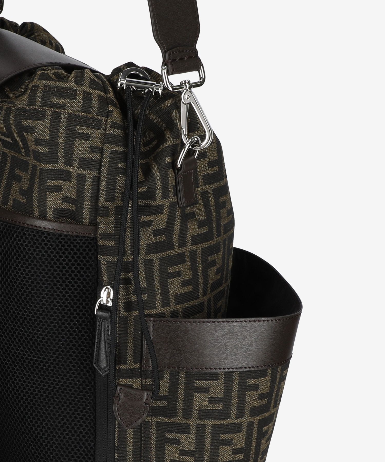 MUSINSA | FENDI Large Strike Backpack - Brown / 7VZ056AG0MF19KW