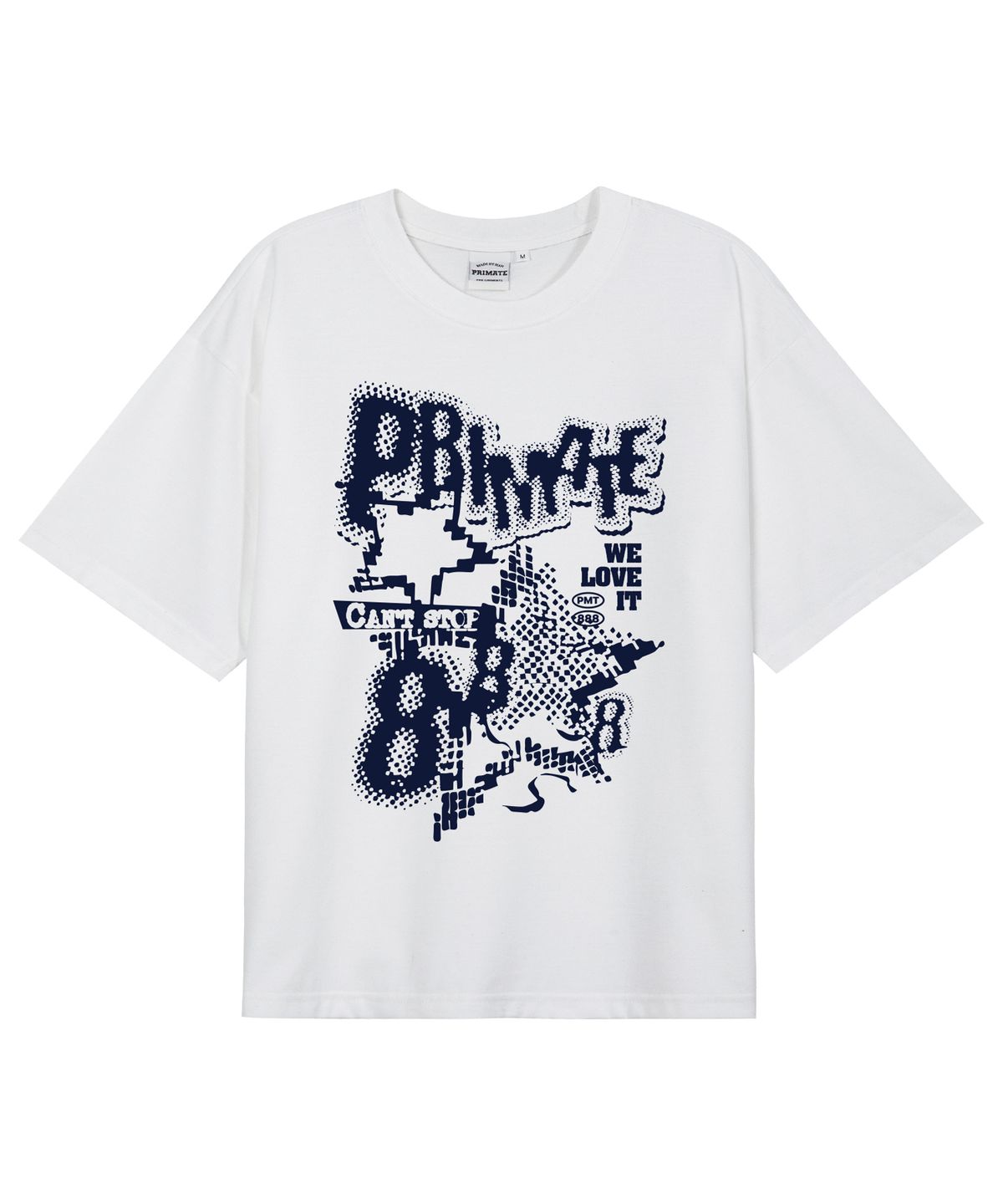 프라임에이트(PRIMATE) MESS 오버핏 반팔티셔츠 11 COLORS