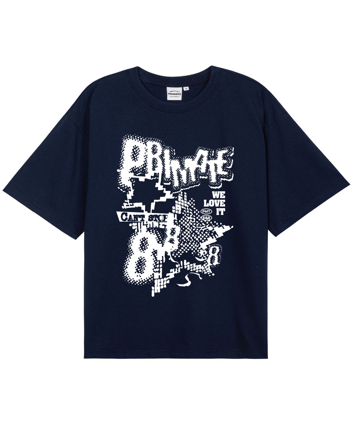프라임에이트(PRIMATE) MESS 오버핏 반팔티셔츠 11 COLORS