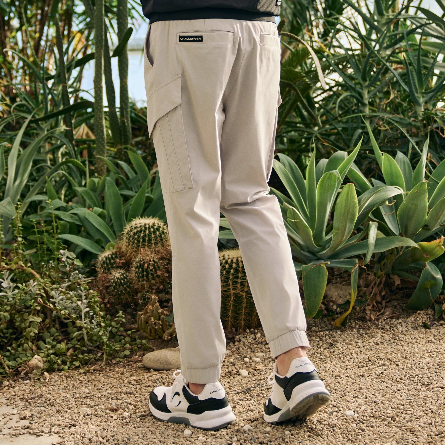 MUSINSA | CHALLENGER Men's Tricot Cargo Pocket Semi-Baggy Fit