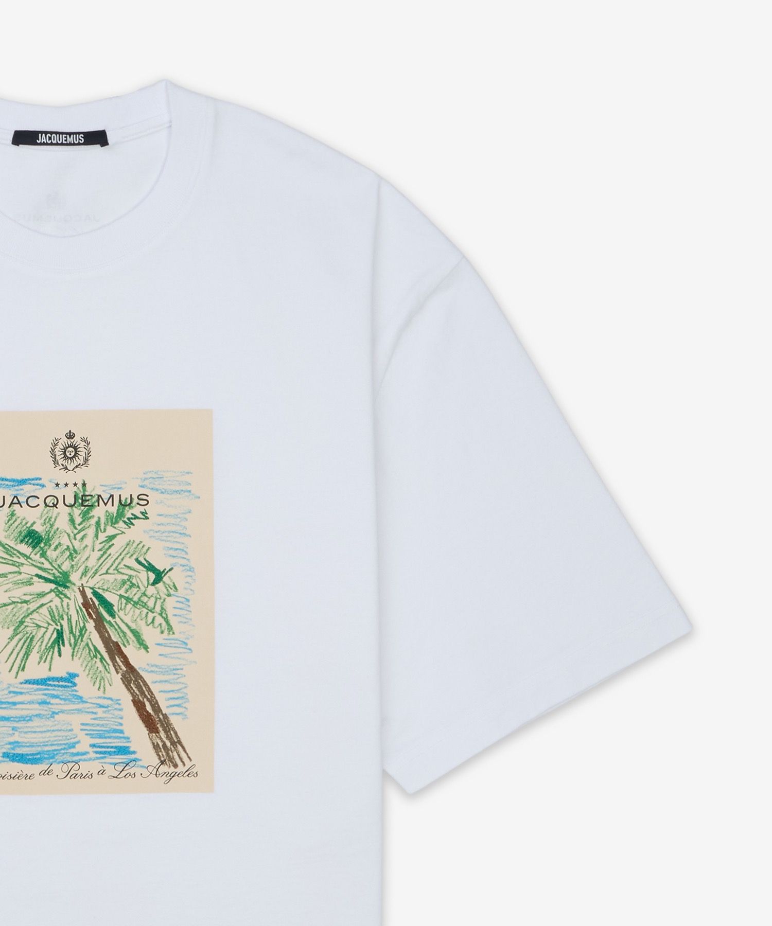 ★JACQUEMUS★ Le Marino Graphic Short Sleeve T-Shirt White 2 MUSINSA | JACQUEMUS Le Marino Graphic Short Sleeve T-Shirt