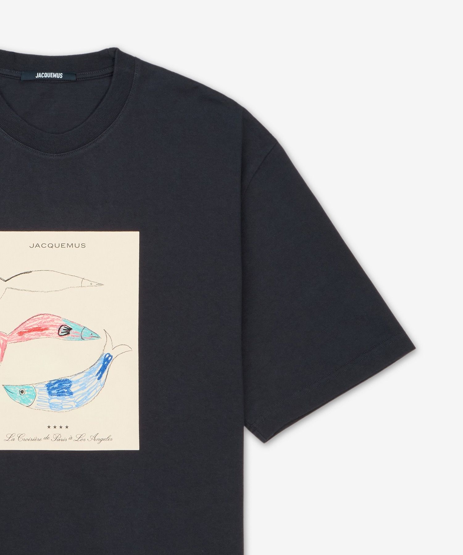 ★JACQUEMUS★ Le Marino Graphic Short Sleeve T-Shirt Navy 25 MUSINSA | JACQUEMUS Le Marino Graphic Short Sleeve T-Shirt