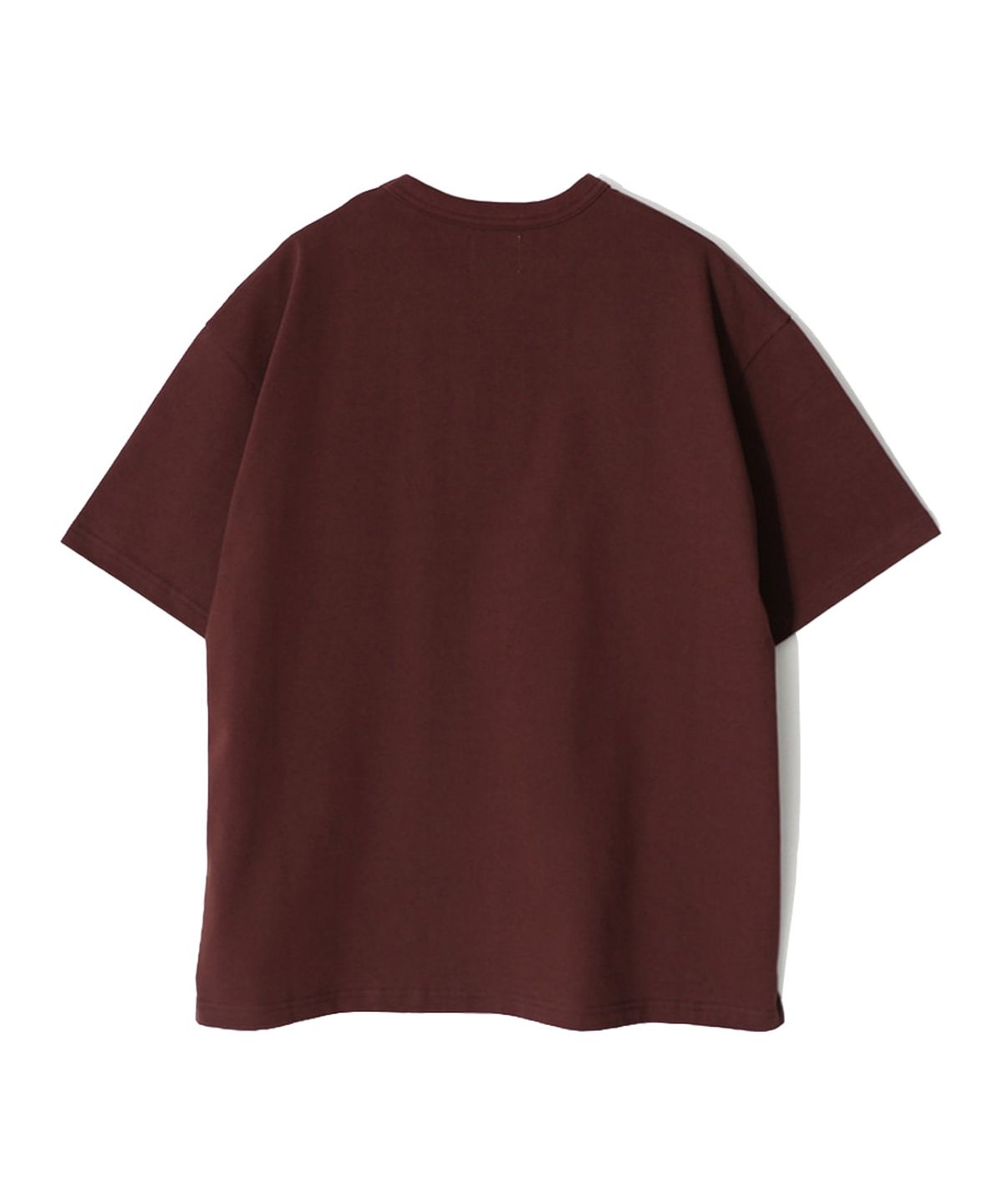 홀리선(HORLISUN) Lawrence Short Sleeve T-shirt Burgundy