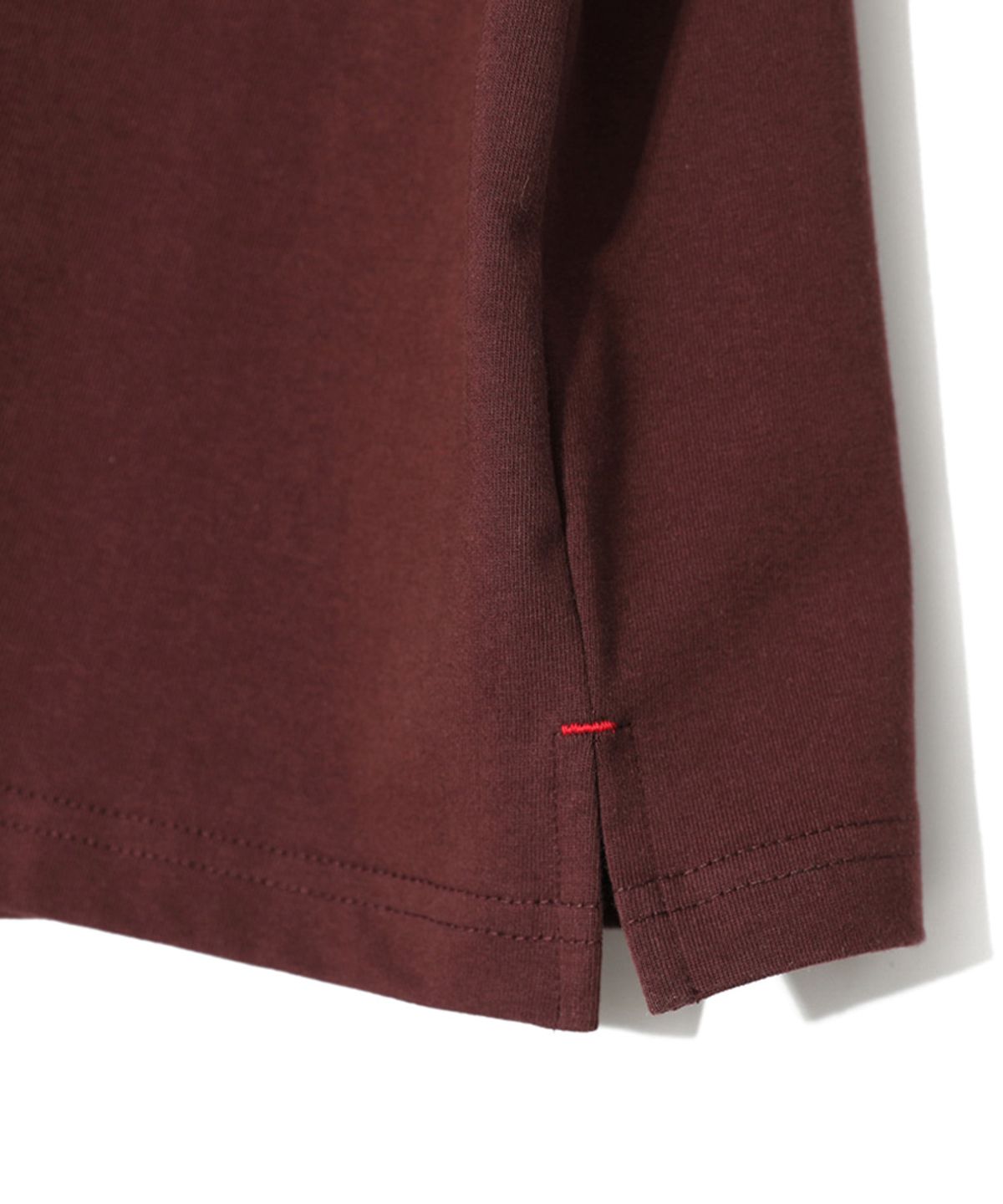 홀리선(HORLISUN) Lawrence Short Sleeve T-shirt Burgundy