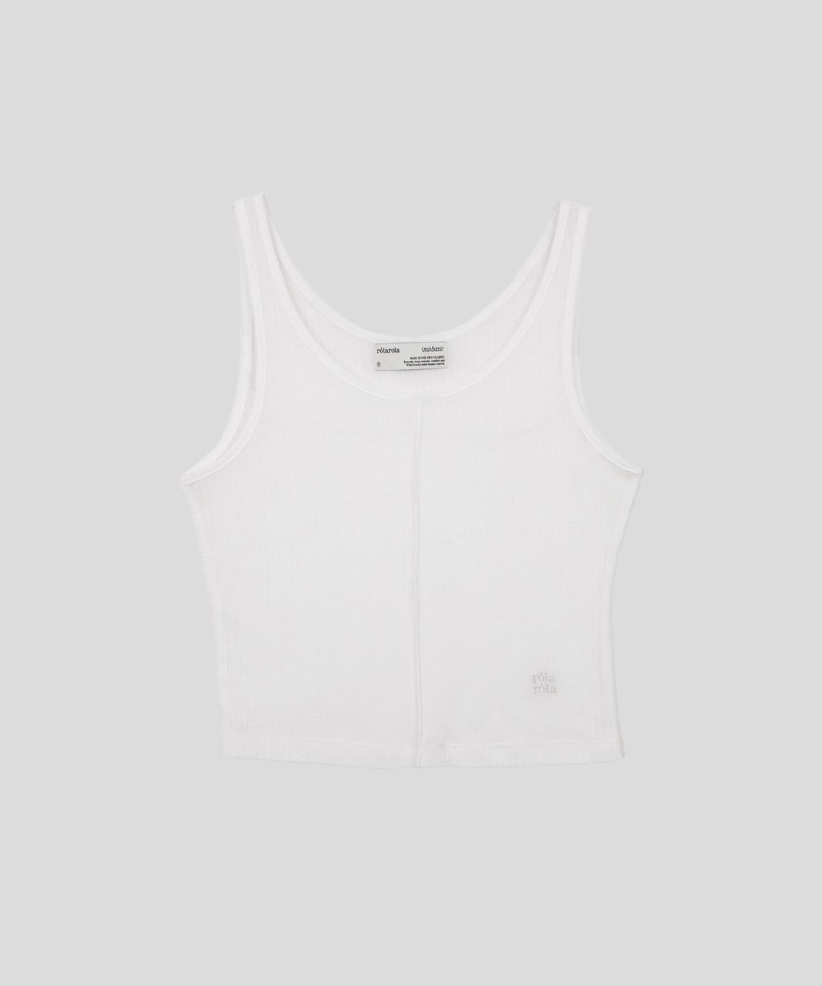 로라로라(ROLAROLA) NUBASIC TENCEL HALF T-SHIRT SET IVORY
