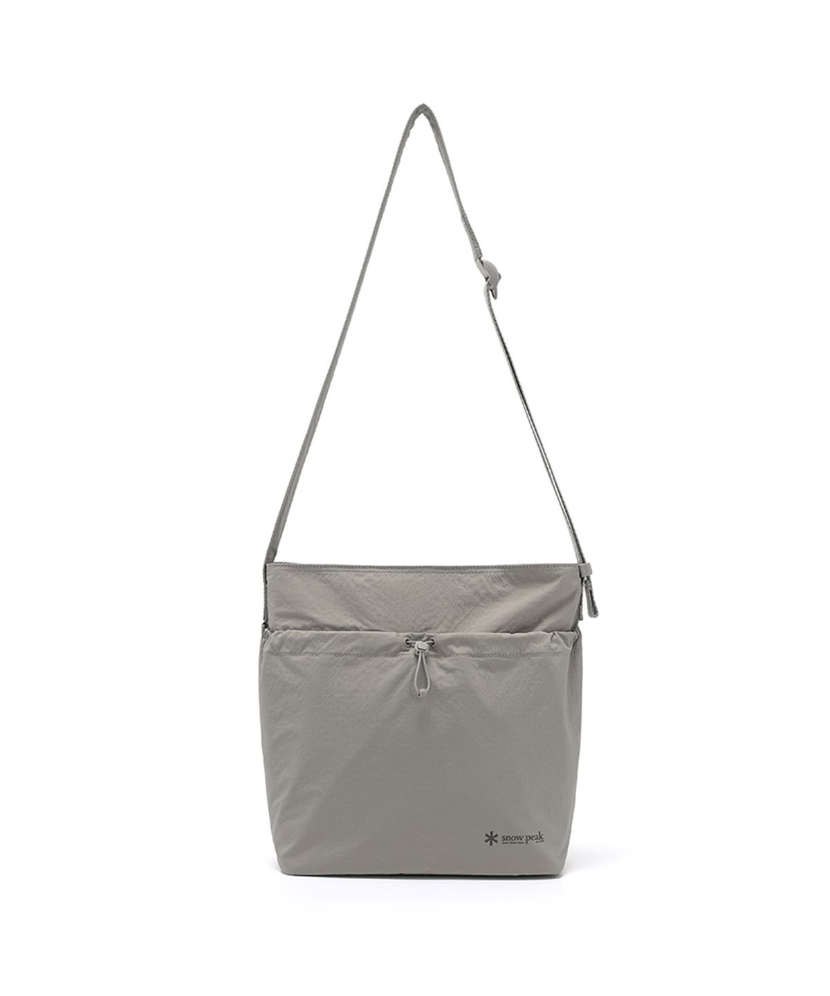 스노우피크 어패럴(SNOWPEAK APPAREL) 프로 라이트 크로스백 (S25MUTCB74) Fog Gray