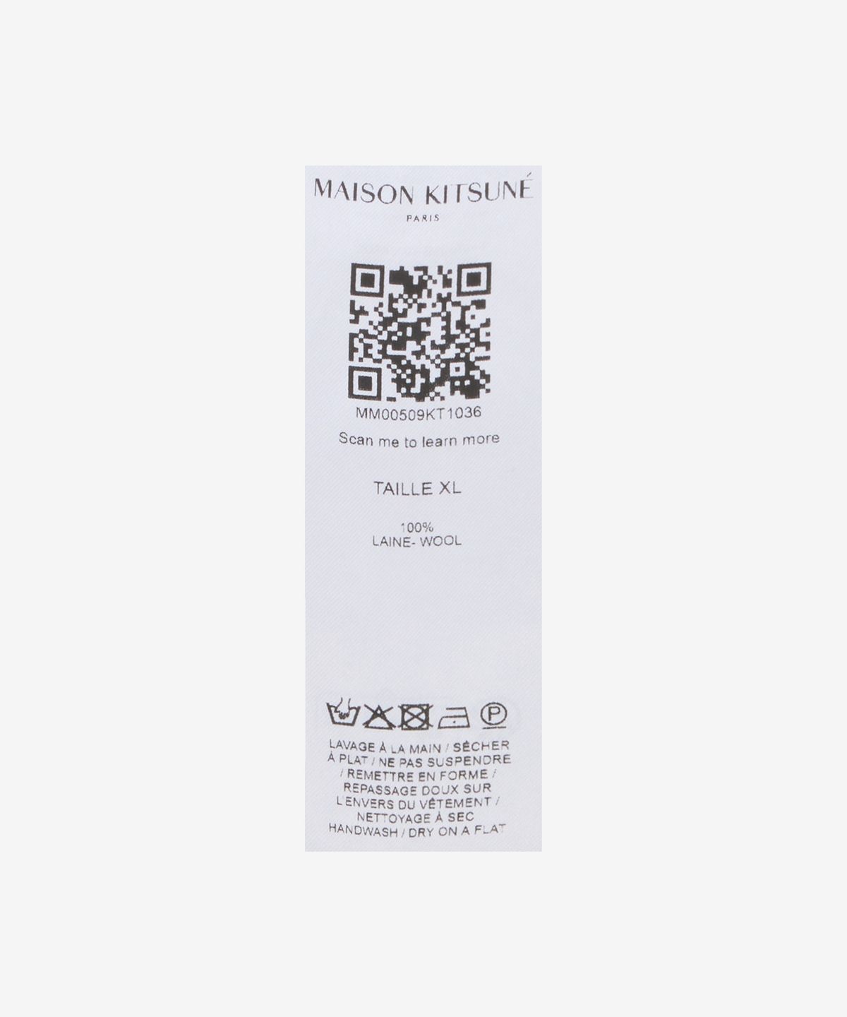 메종 키츠네(MAISON KITSUNE) 볼드 폭스 헤드 패치 레귤러 가디건 - 마블 / MM00509KT10360134