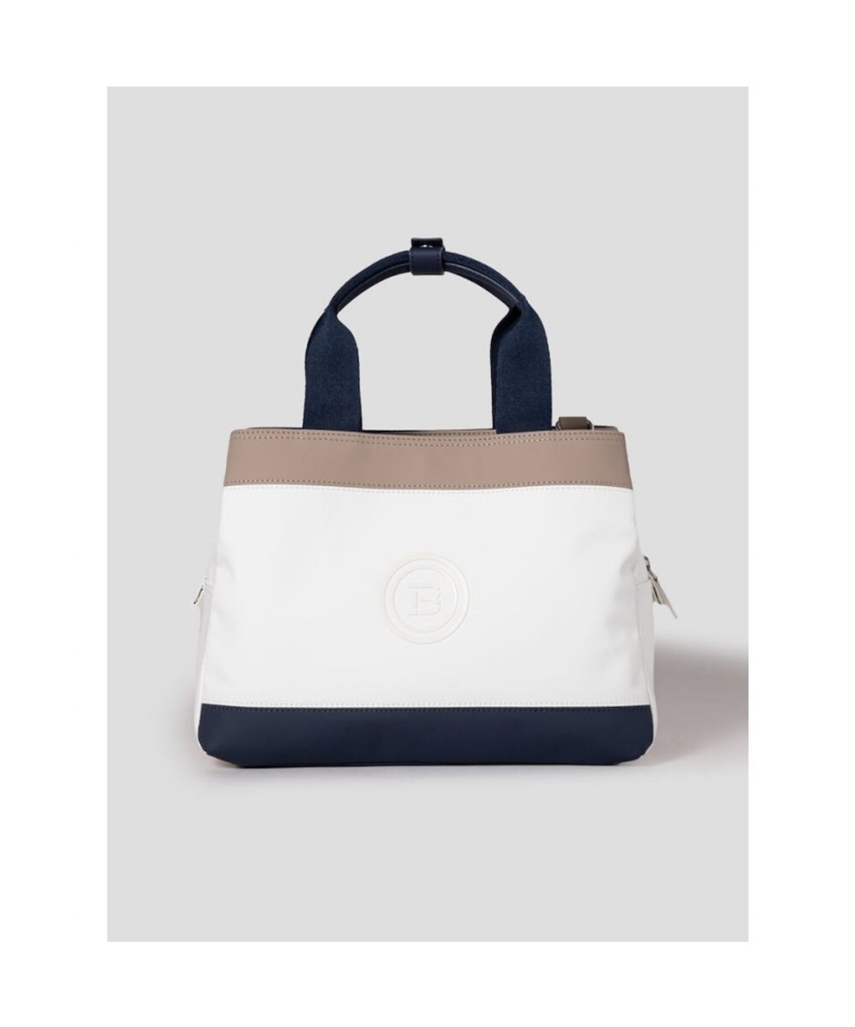 빈폴 액세서리(BEANPOLE ACCESSORY) 여성 레온 레터링 카트백 - 화이트