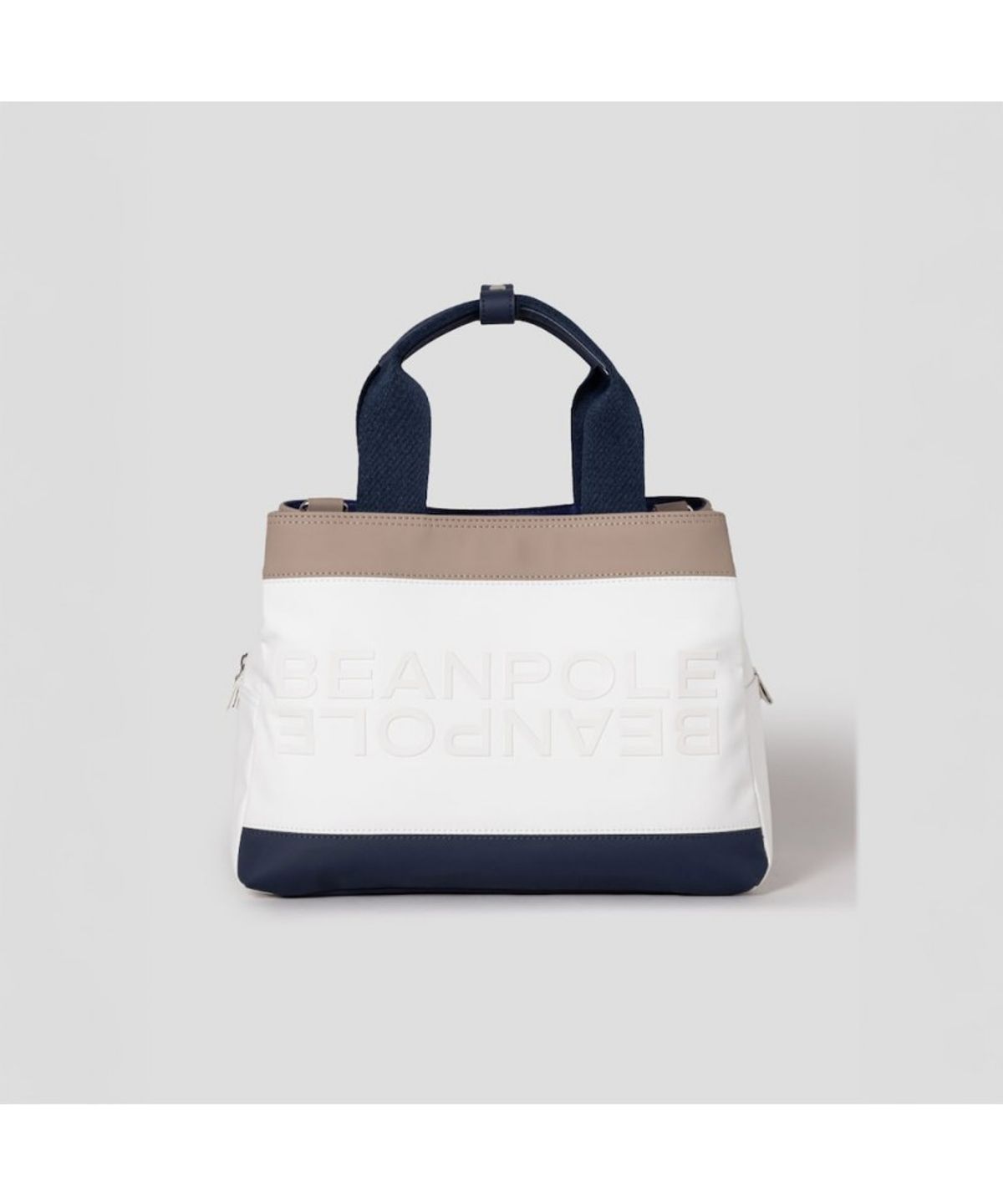빈폴 액세서리(BEANPOLE ACCESSORY) 여성 레온 레터링 카트백 - 화이트