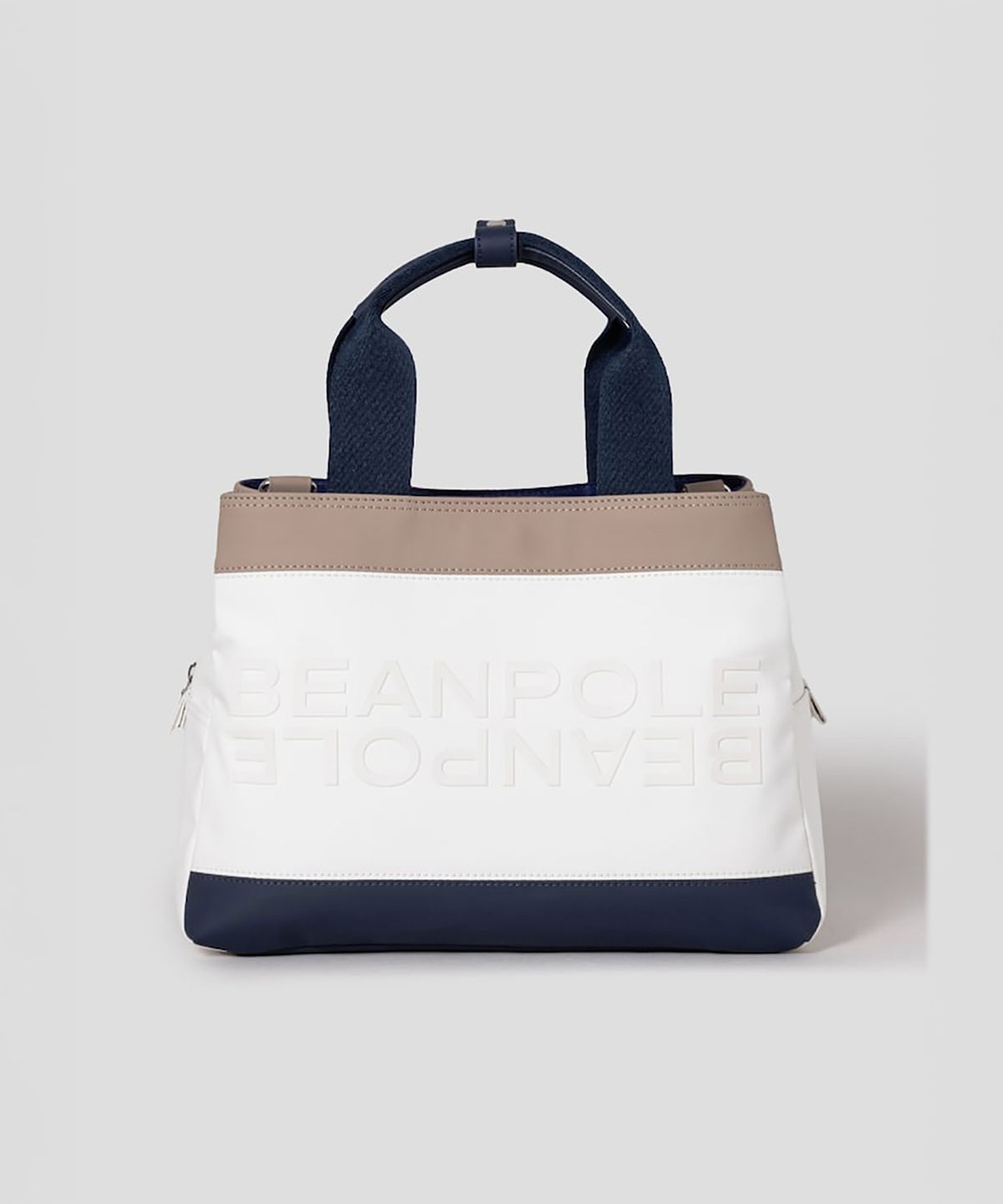 빈폴 액세서리(BEANPOLE ACCESSORY) 여성 레온 레터링 카트백 - 화이트