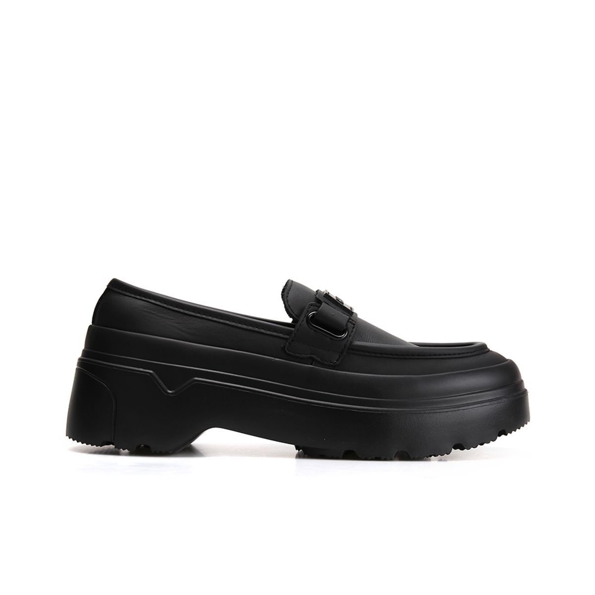 헌터(HUNTER) [UNISEX] 리파인드 익스플로러 플랫폼 로퍼 - 블랙 UFF2251LEABLK