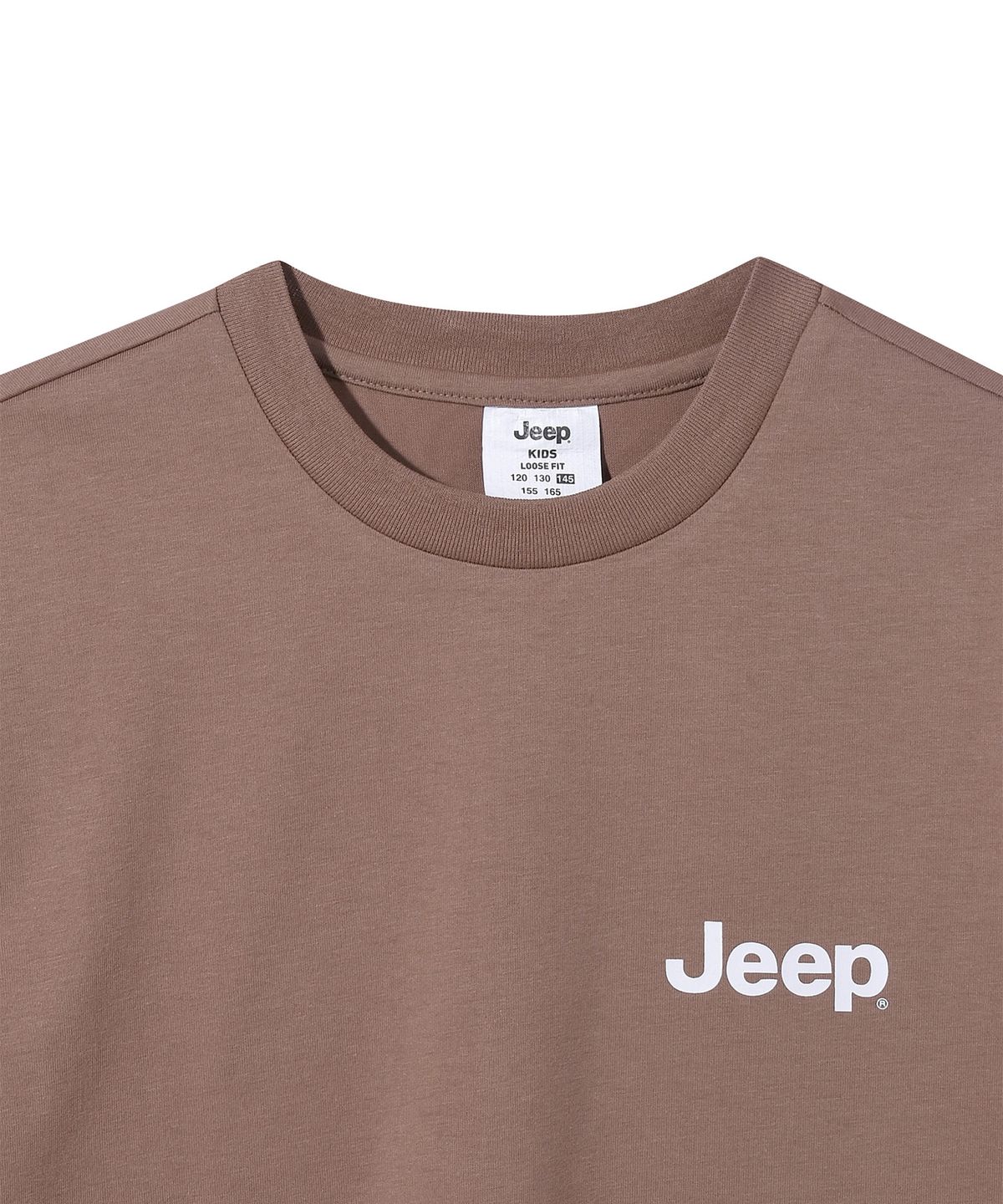 지프키즈(JEEPKIDS) 스몰 지프로고 반팔티 (KQ5TSU092BR)