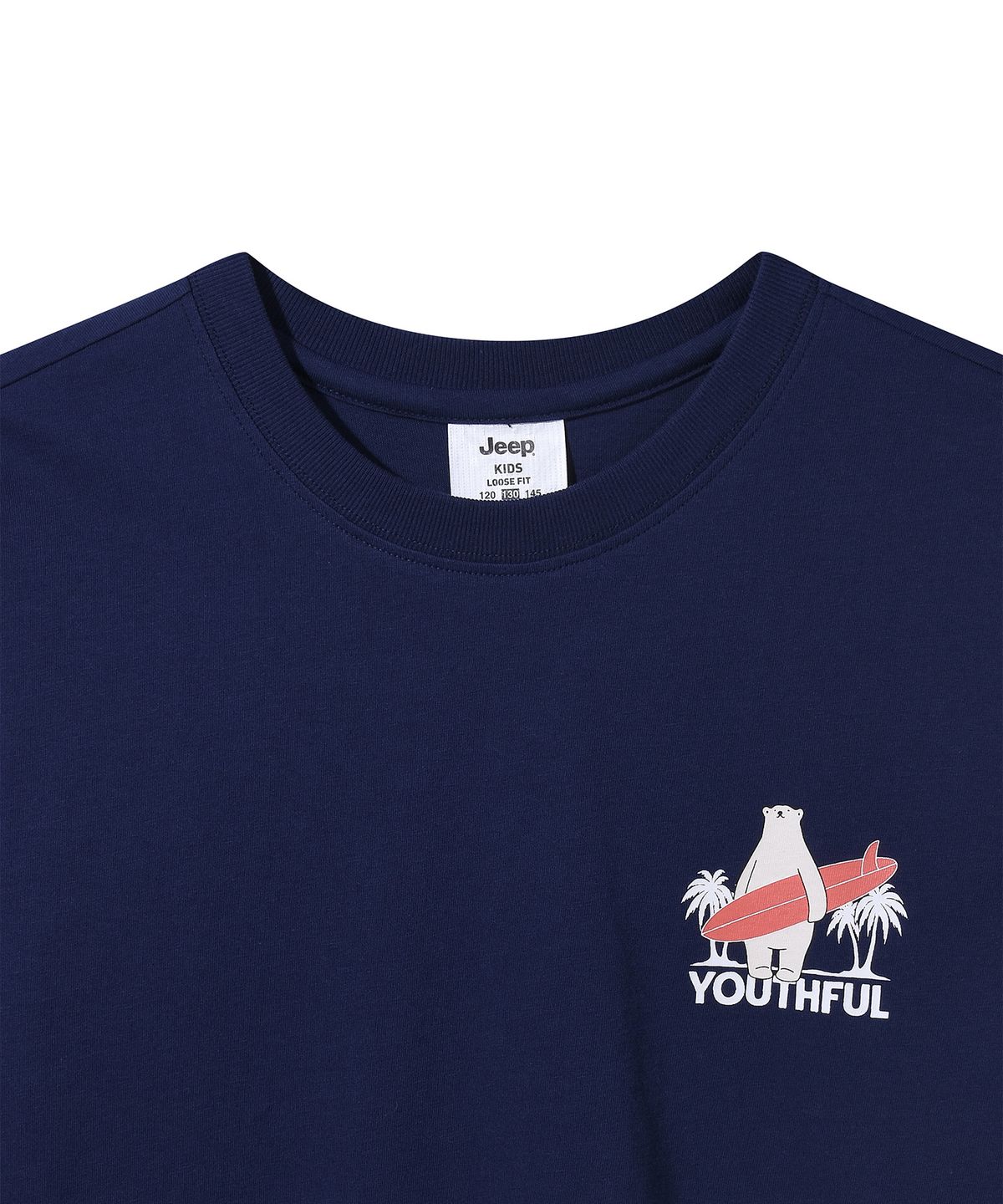지프키즈(JEEPKIDS) 서핑베어 반팔티(KQ5TSU593NA)