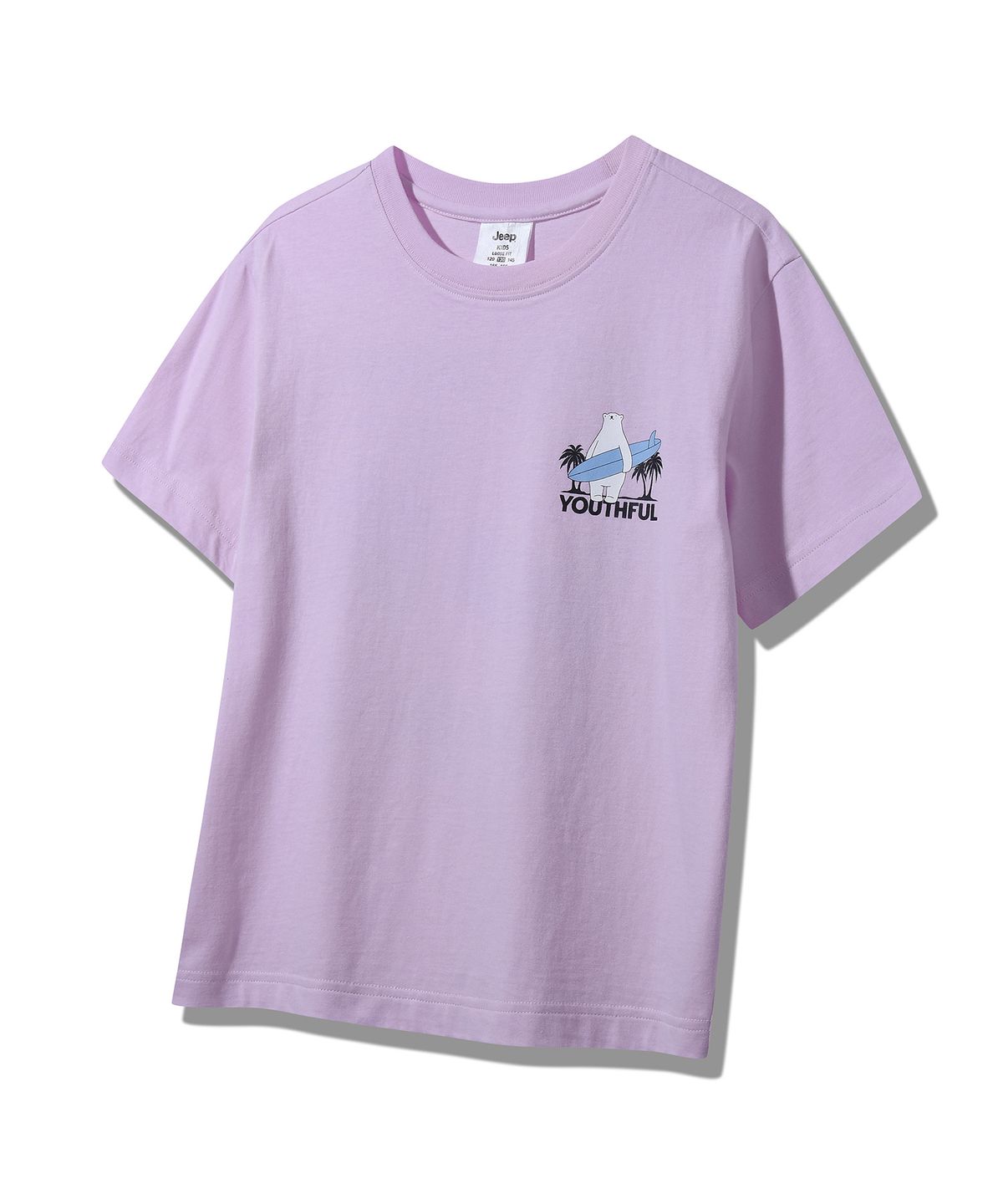 지프키즈(JEEPKIDS) 서핑베어 반팔티(KQ5TSU593LP)