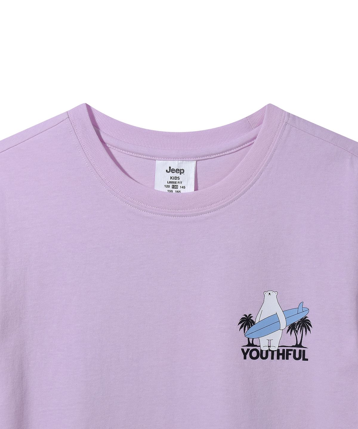 지프키즈(JEEPKIDS) 서핑베어 반팔티(KQ5TSU593LP)