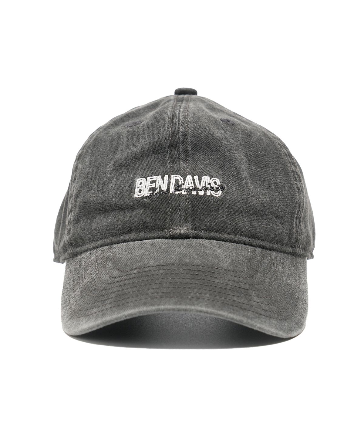 벤 데이비스(BEN DAVIS) 오리지널 코튼 롱브림캡 [블랙]