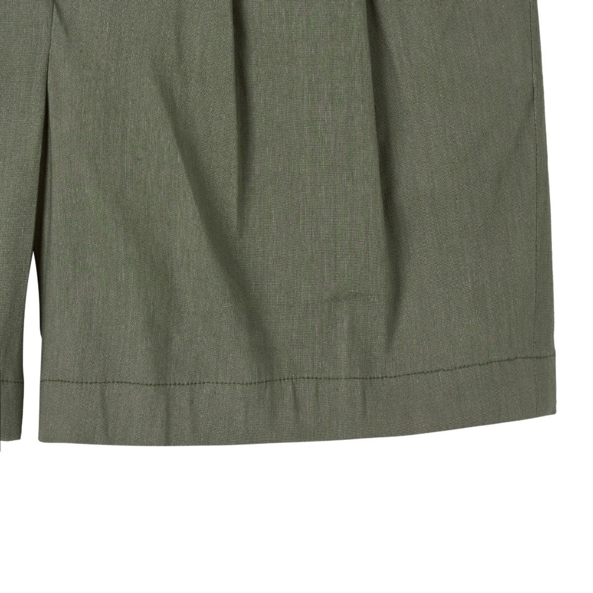 브롬톤 런던(BROMPTON LONDON) W LINEN SHORT - KHAKI (P252WHP430)