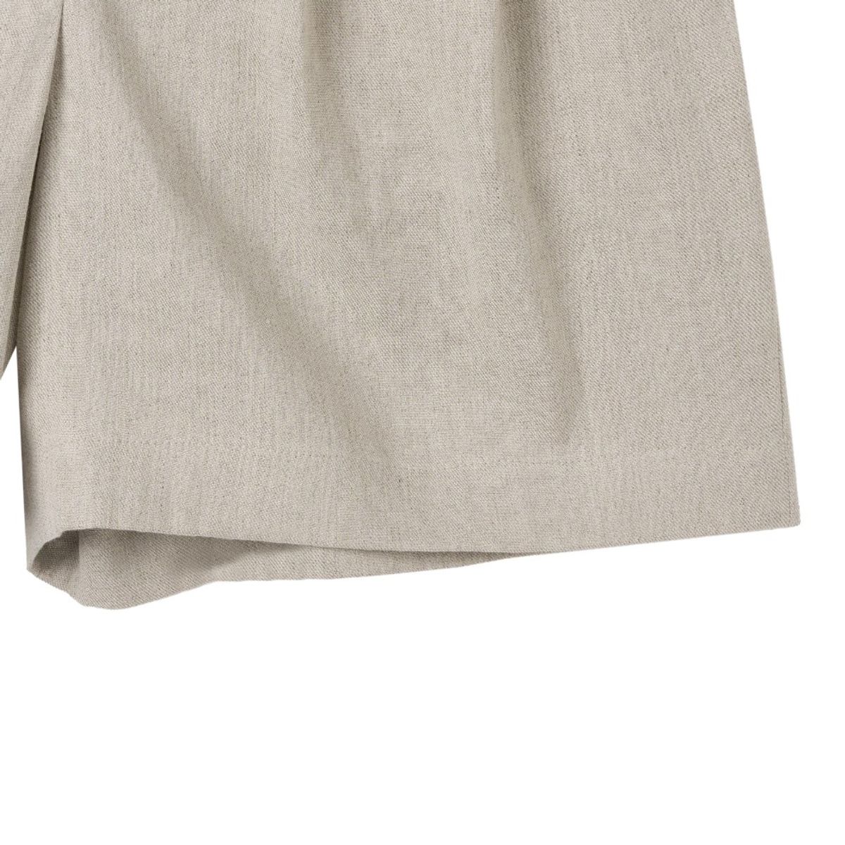 브롬톤 런던(BROMPTON LONDON) W LINEN SHORT - OATMEAL (P252WHP430)