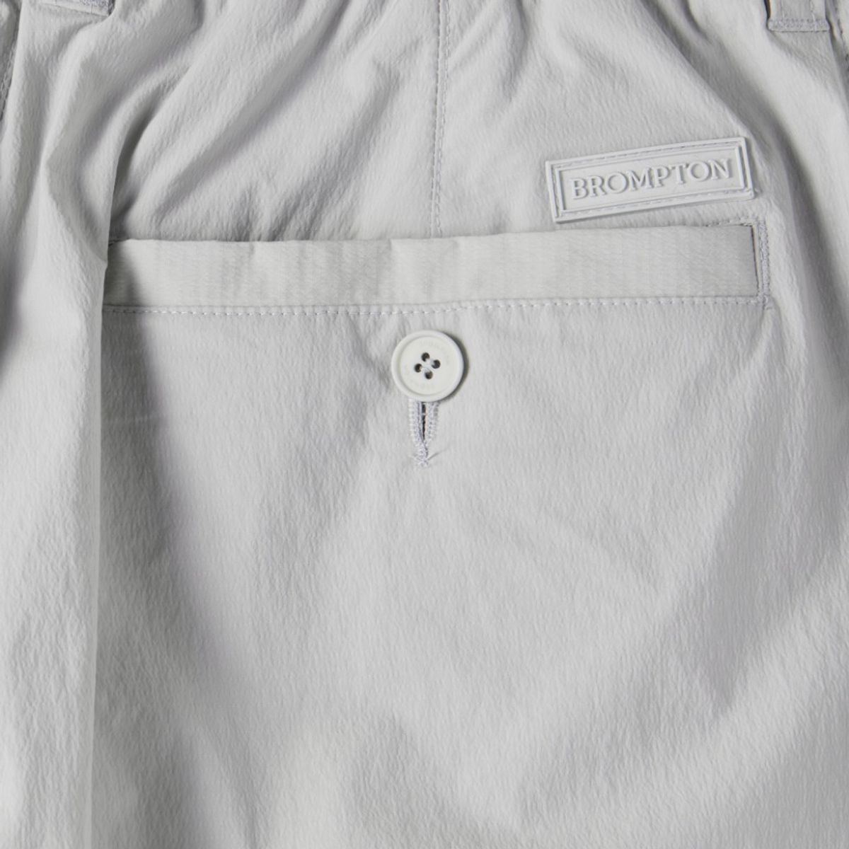 브롬톤 런던(BROMPTON LONDON) LIGHTWEIGHT NYLON TROUSERS - L/GREY (P252MPT184)
