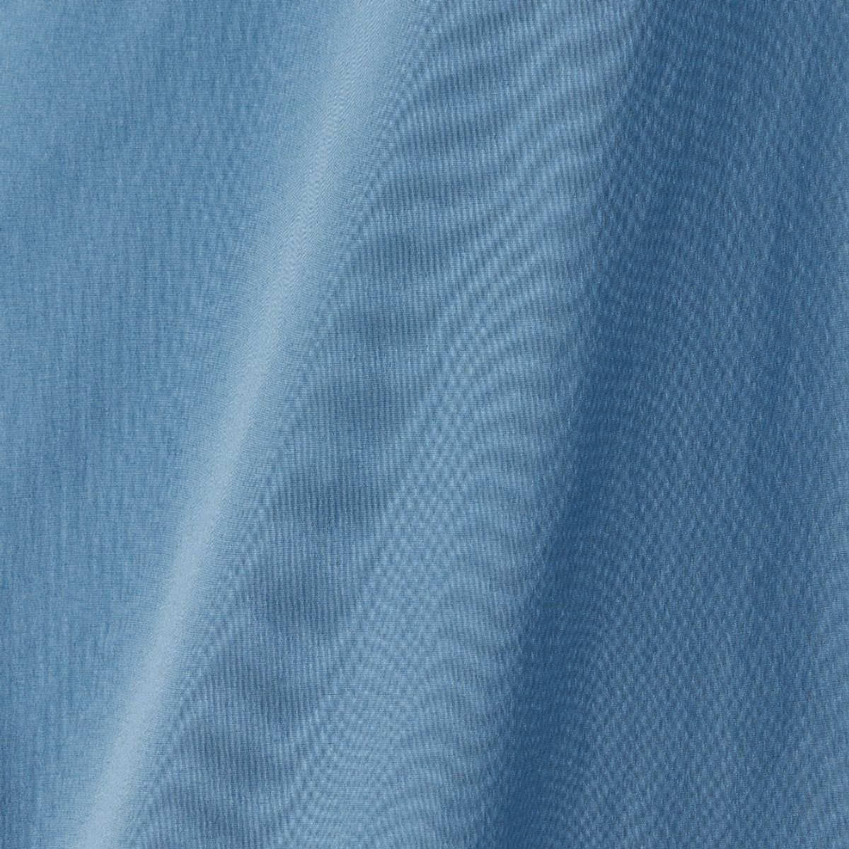 브롬톤 런던(BROMPTON LONDON) COOLWAVE HALF ZIP T-SHIRT - BLUE (P252MPL187)