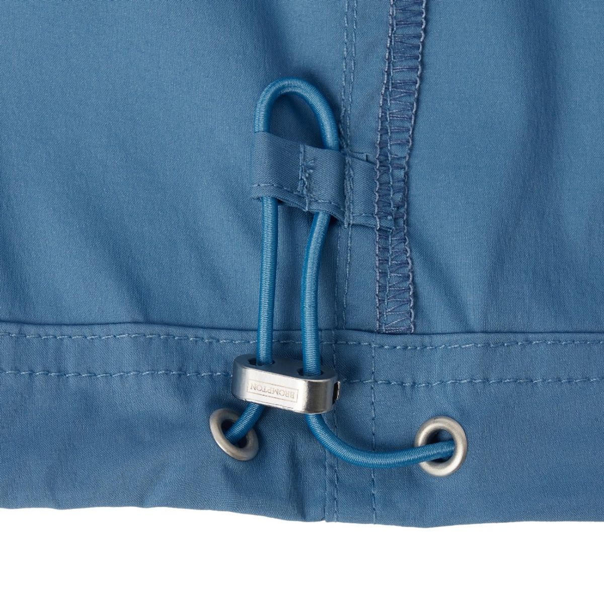 브롬톤 런던(BROMPTON LONDON) COOLWAVE HALF ZIP T-SHIRT - BLUE (P252MPL187)