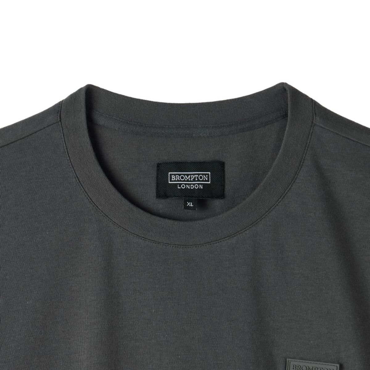 브롬톤 런던(BROMPTON LONDON) COOL-COTTON T-SHIRT - C/GREY (P252MTS132)