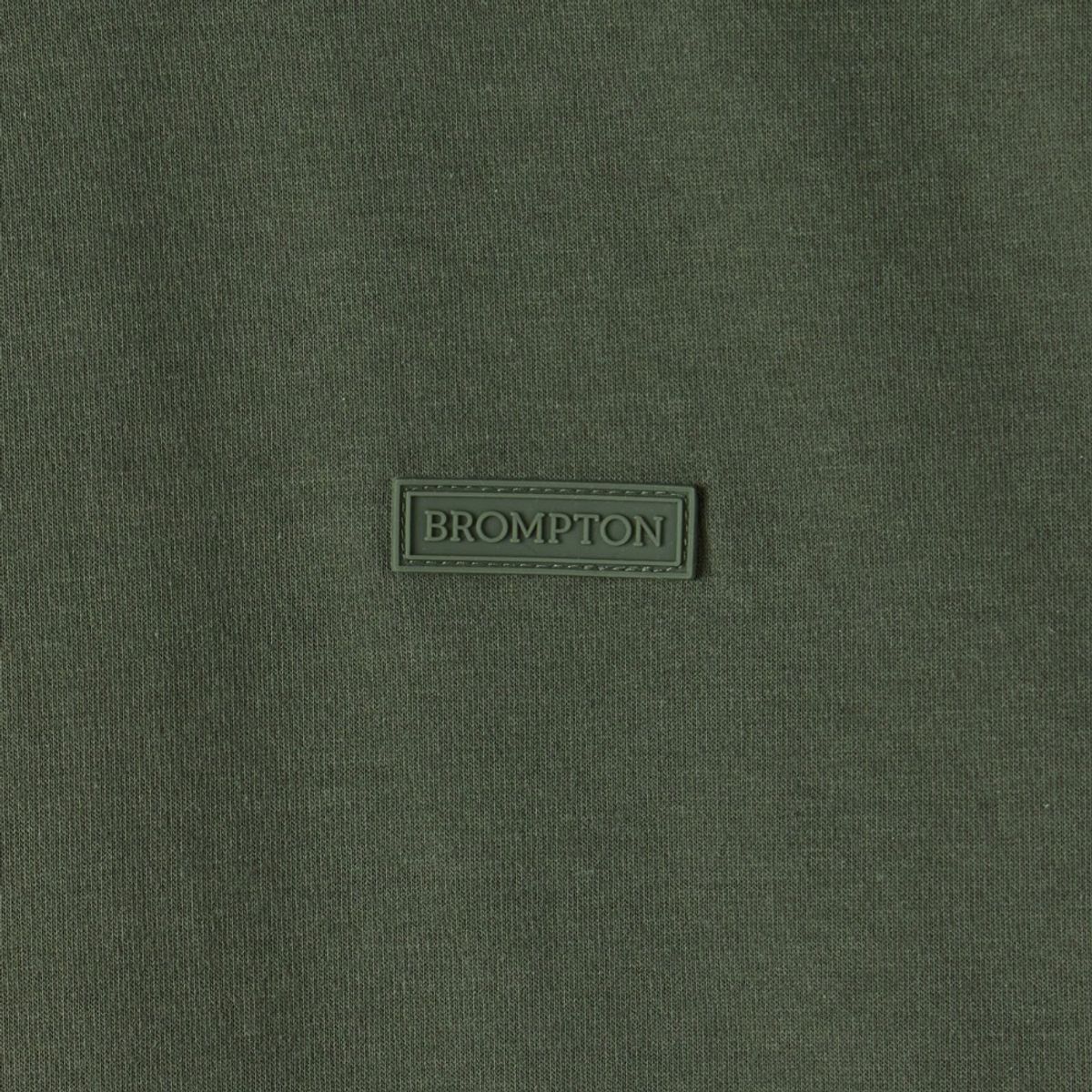 브롬톤 런던(BROMPTON LONDON) COOL-COTTON T-SHIRT - KHAKI (P252MTS132)