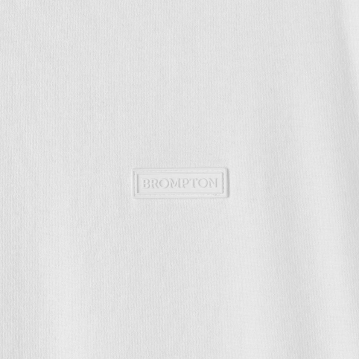 브롬톤 런던(BROMPTON LONDON) COOL-COTTON T-SHIRT - WHITE (P252MTS132)
