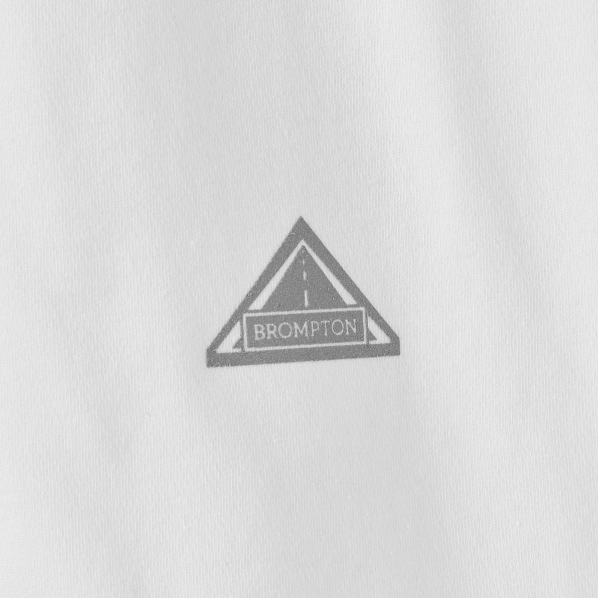 브롬톤 런던(BROMPTON LONDON) COOL-COTTON T-SHIRT - WHITE (P252MTS132)