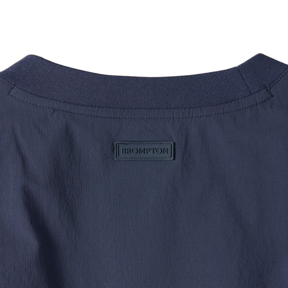 브롬톤 런던(BROMPTON LONDON) LIGHTWEIGHT NYLON HALF SLEEVE T-SHIRT - NAVY (P252UTS184)