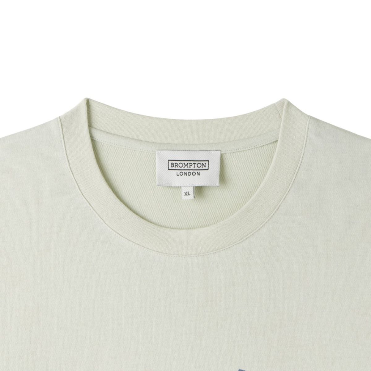 브롬톤 런던(BROMPTON LONDON) 1975 BICYCLE GRAPHIC T-SHIRT - LIGHT MINT (P252UTS438)