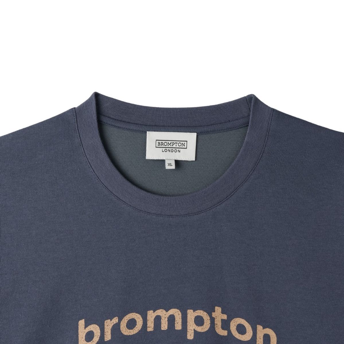 브롬톤 런던(BROMPTON LONDON) 1975 BICYCLE GRAPHIC T-SHIRT - PURPLE GREY (P252UTS438)
