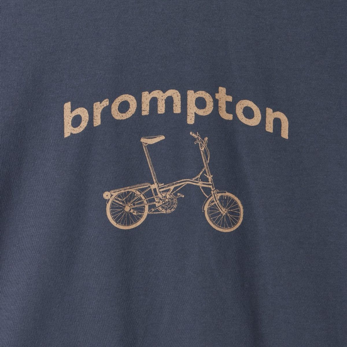 브롬톤 런던(BROMPTON LONDON) 1975 BICYCLE GRAPHIC T-SHIRT - PURPLE GREY (P252UTS438)