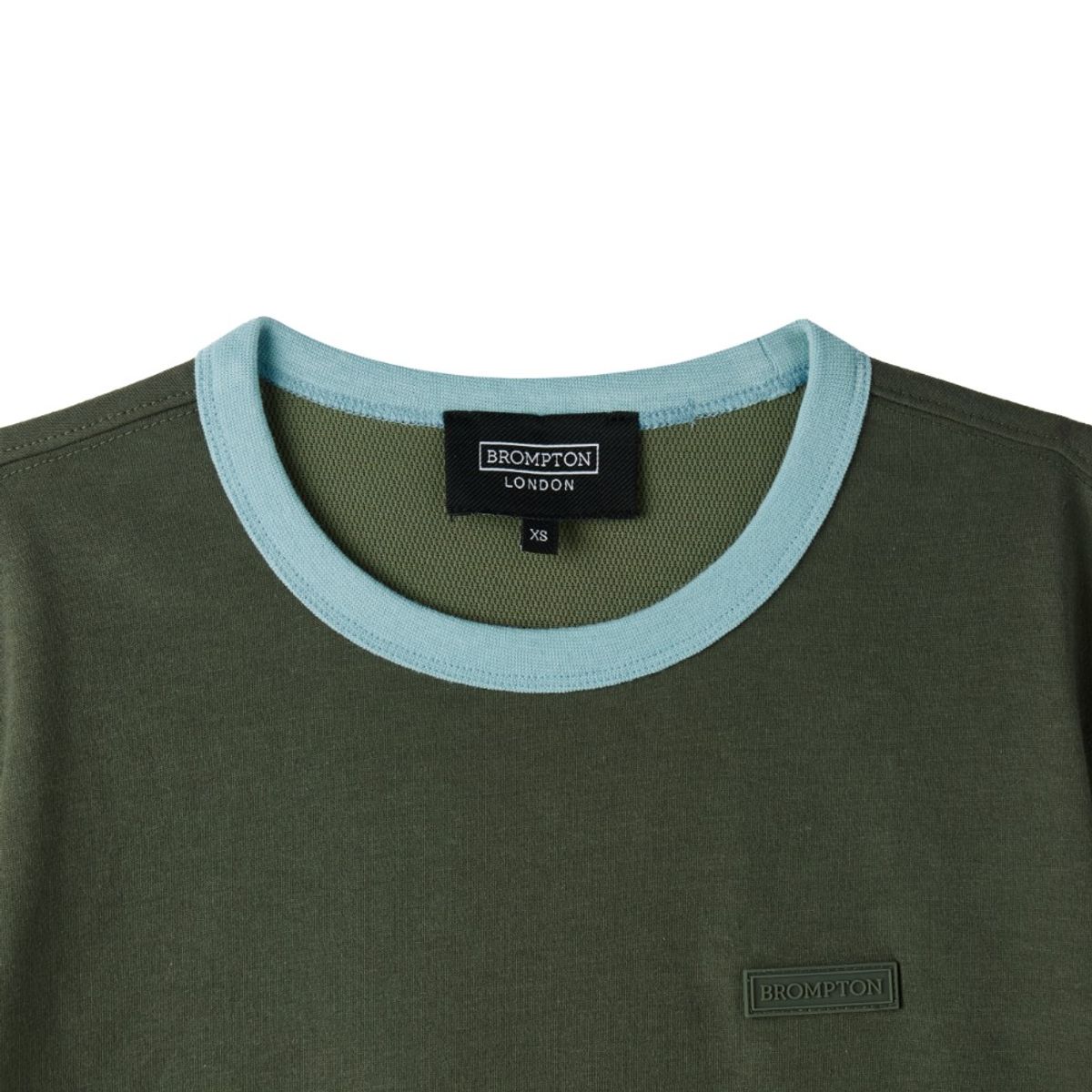 브롬톤 런던(BROMPTON LONDON) W COOL-COTTON T-SHIRT - KHAKI (P252WTS132)