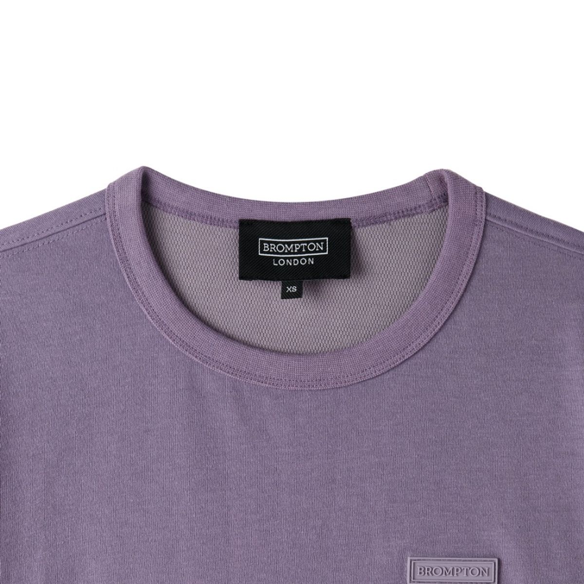 브롬톤 런던(BROMPTON LONDON) W COOL-COTTON T-SHIRT - PURPLE (P252WTS132)