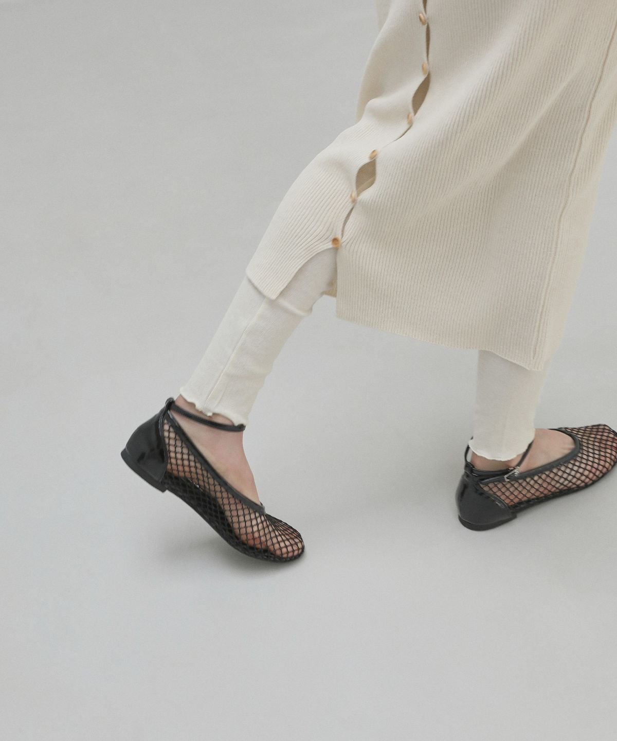 에퓨레(EPURE) LUZ Two-way Net Flats