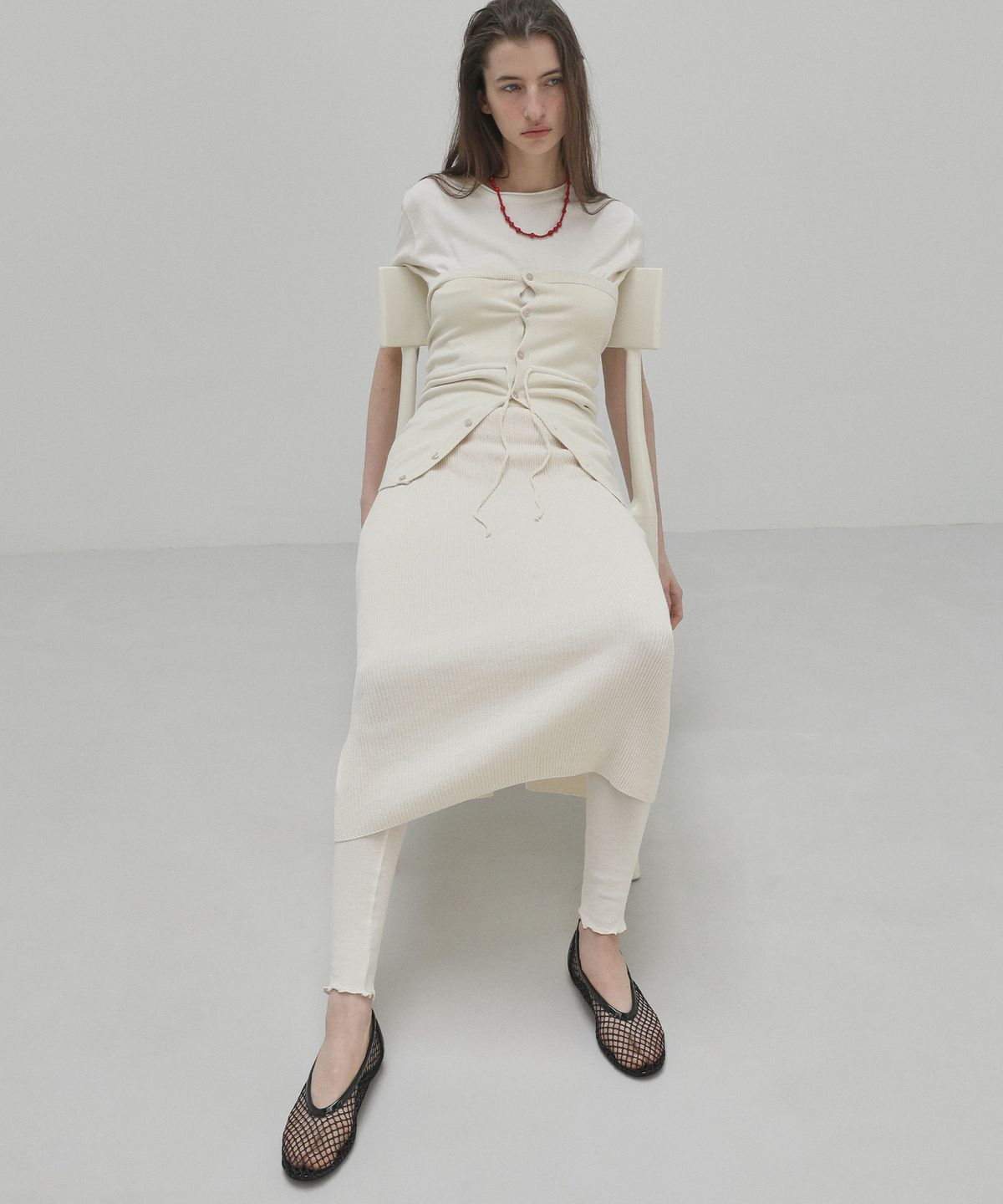 에퓨레(EPURE) LUZ Two-way Net Flats