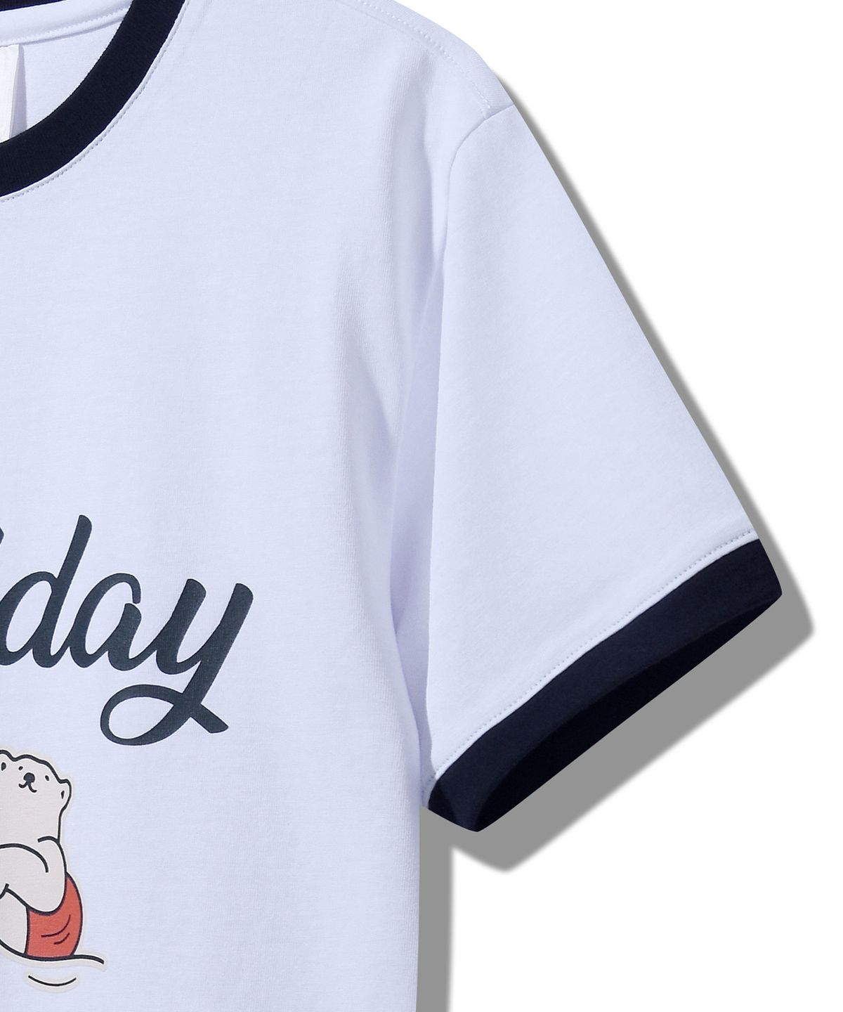 지프키즈(JEEPKIDS) 홀리데이 베어 반팔티(KQ5TSU185WH)