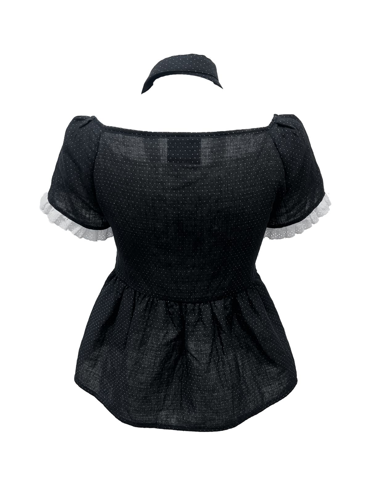 쎄쎄쎄(SETSETSET) DOT MUFFLER FLARED BLOUSE