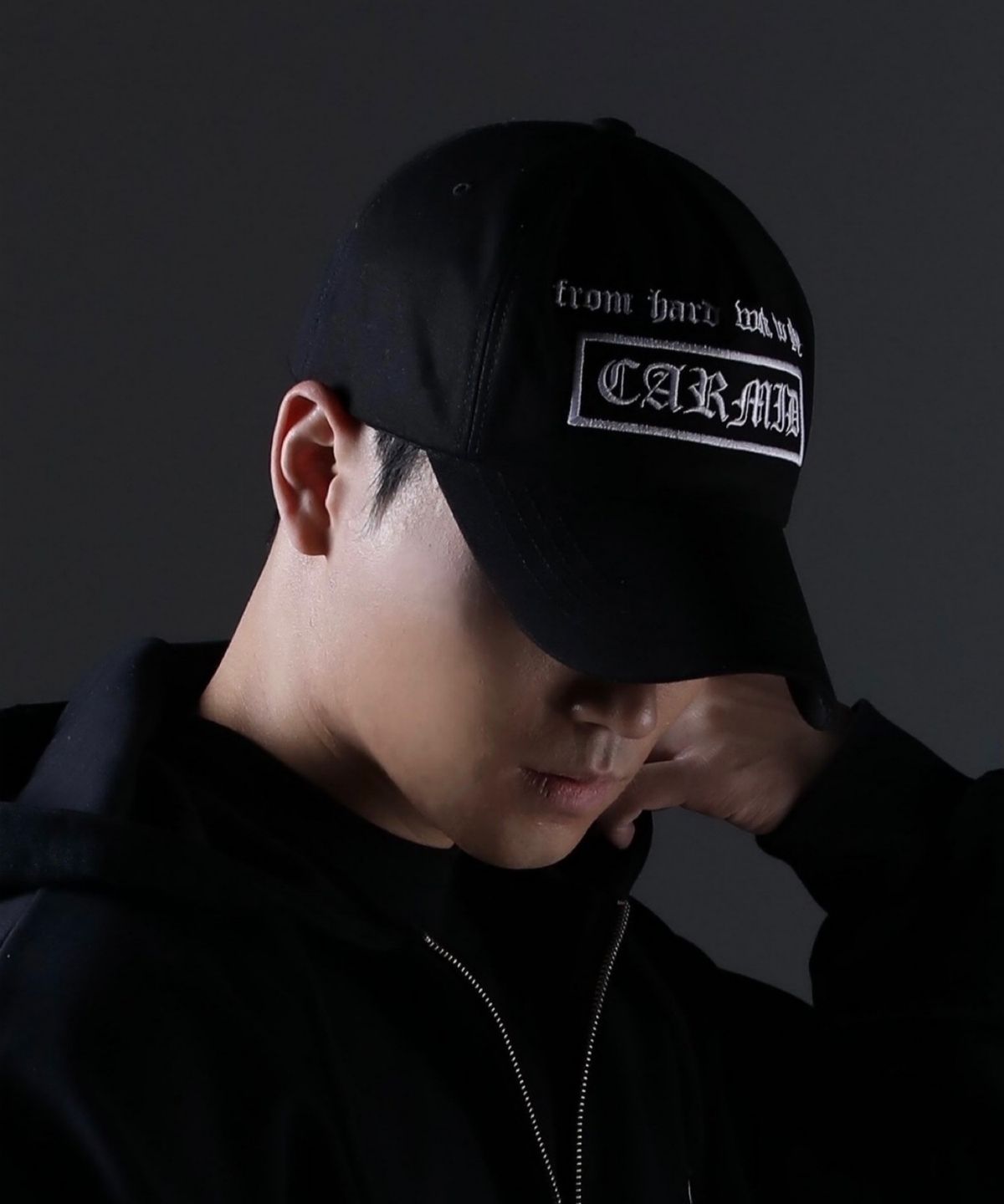 카미드(CARMID) 카미드 레터링 볼캡 모자