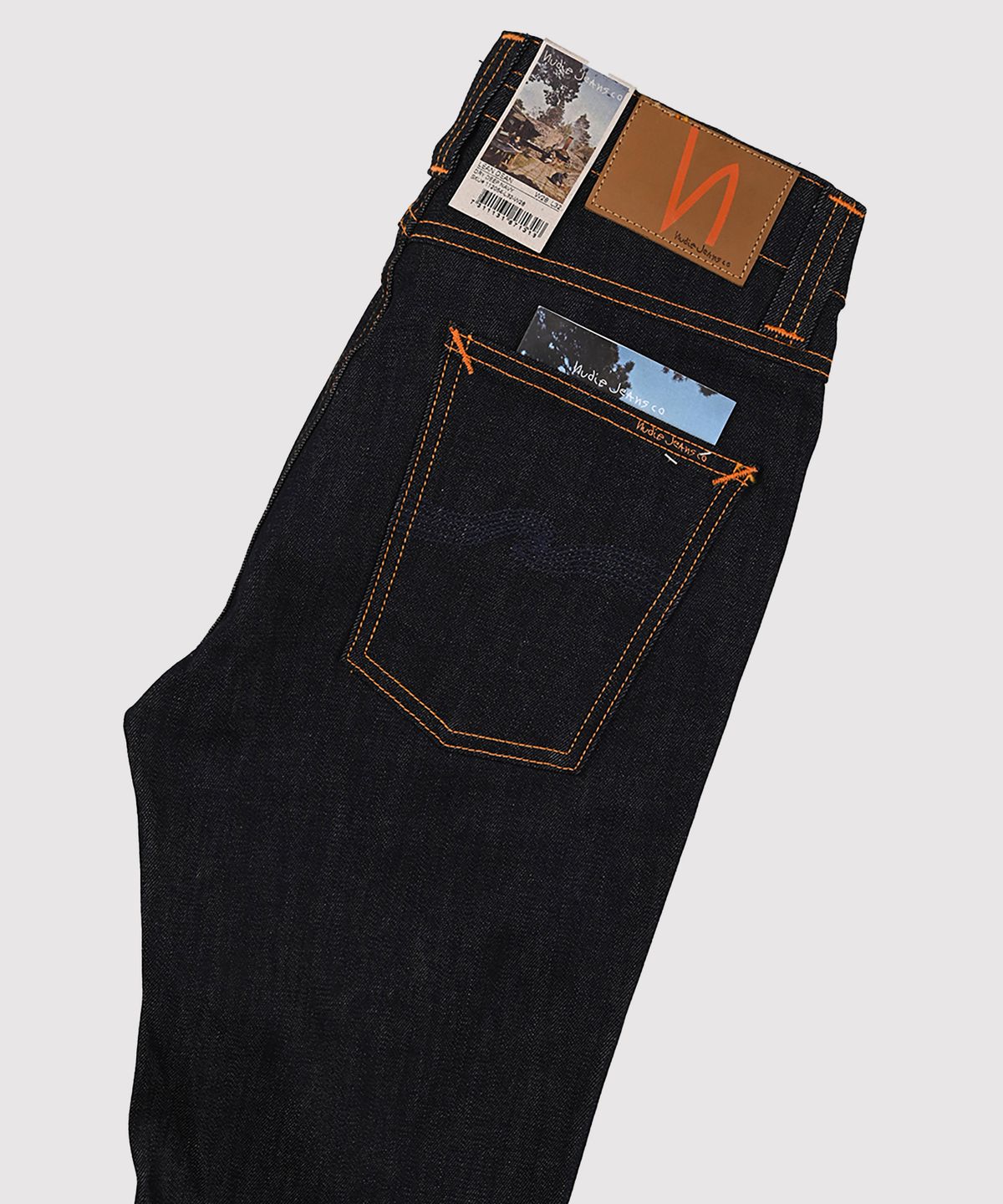 누디진(NUDIEJEANS) Lean dean dry deep navy / 112054