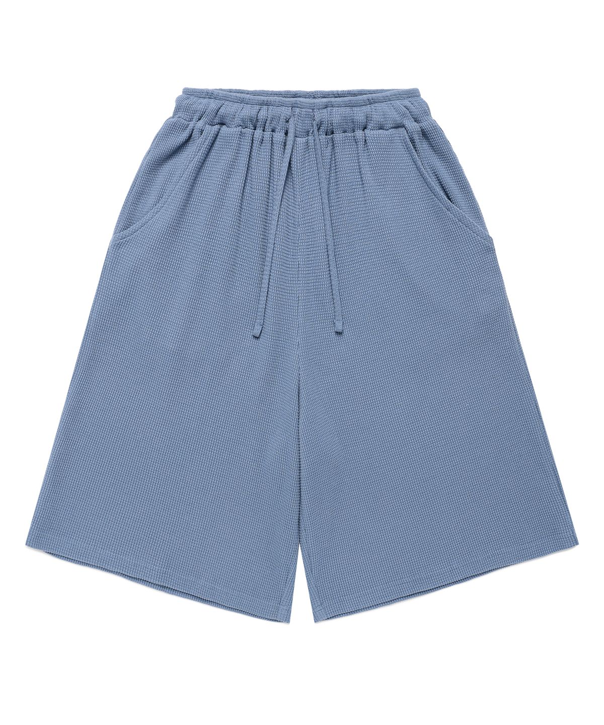 알이지비(REGB) POKECT GRAPHICS WAFFLE SHORTS BLUE