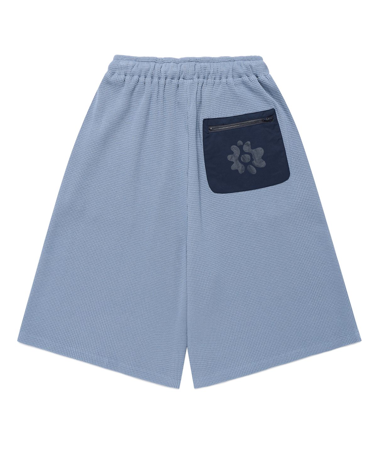 알이지비(REGB) POKECT GRAPHICS WAFFLE SHORTS BLUE