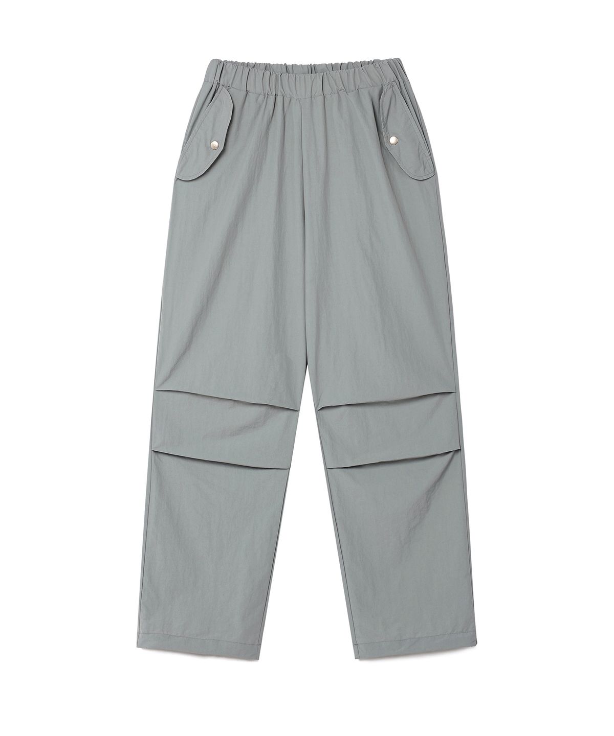 알이지비(REGB) NYLON UTILITY PARACHUTE PANTS GREY